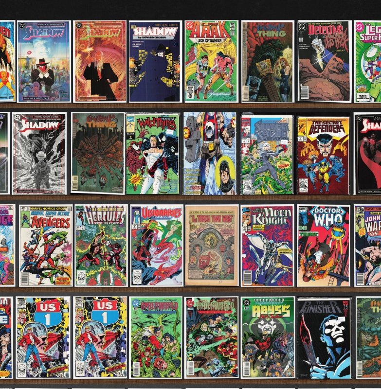 Huge Lot 150+ Comics with Checkmate, The Shadow, The Comet & More!