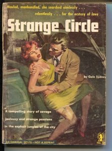 Intimate Novels #49 1953-Strange Circle-Spicy Good Girl art-VG