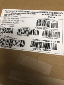 Absolute Swamp Thing (2022) DC HC Len Wein