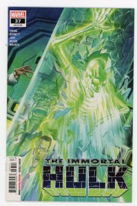 Immortal Hulk #37 Al Ewing Gamma Flight The Leader Alex Ross Cover NM