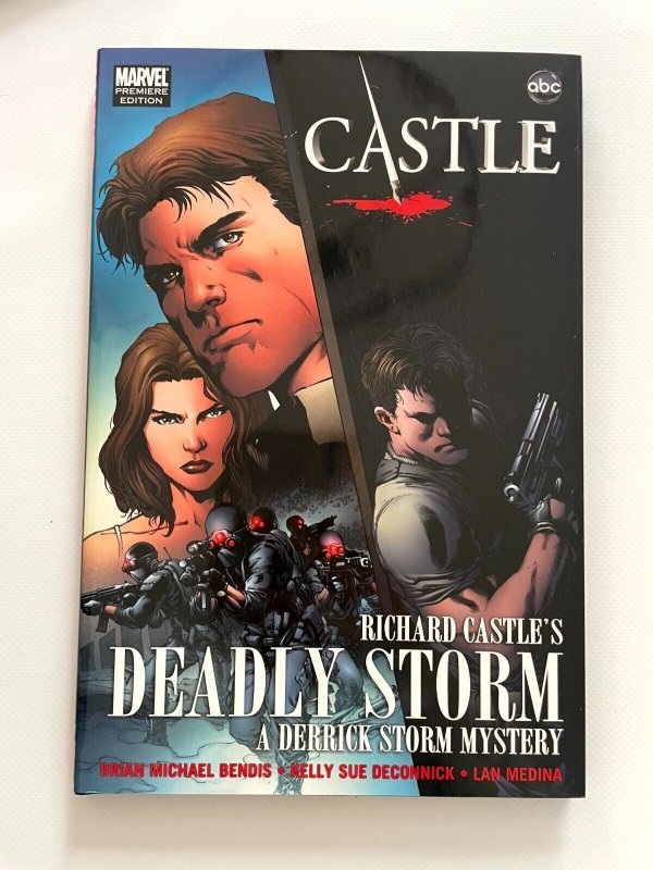 Castle Deadly Storm Marvel Comics HARDCOVER Graphic Novel ABC TV Show NM 6 J885