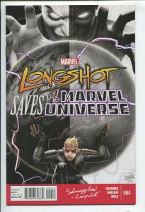 Longshot Saves The Marvel Universe #2-4 - Lucky Devil - (Grade VF+) 2014
