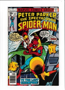 The Spectacular Spider-Man #17 (1978) VF-