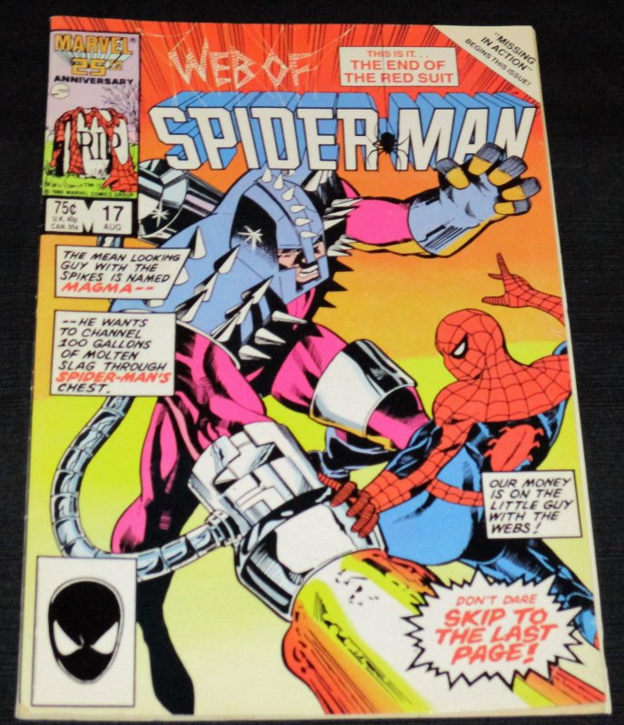 Web of Spider-Man #17 (1986)