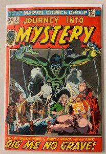 Journey into Mystery #1 Marvel 2nd Series 6.0 FN 1st Death Cosmic Eatity (1972)