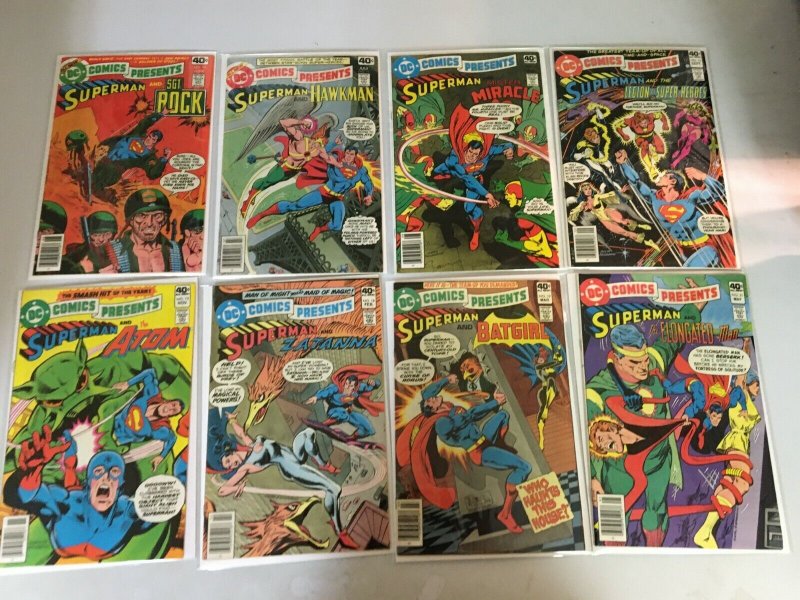 DC Comics Presents comic lot from:#10-48 23 diff 8.0 VF (1979-82)