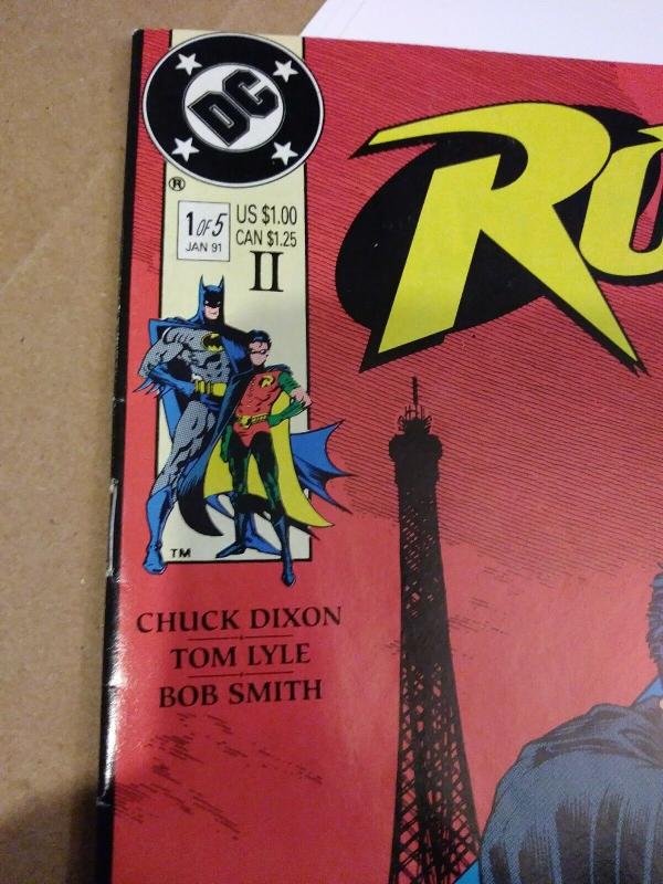 Robin #1 HTF 2nd Print 1st App Lynx DC Comics 1991