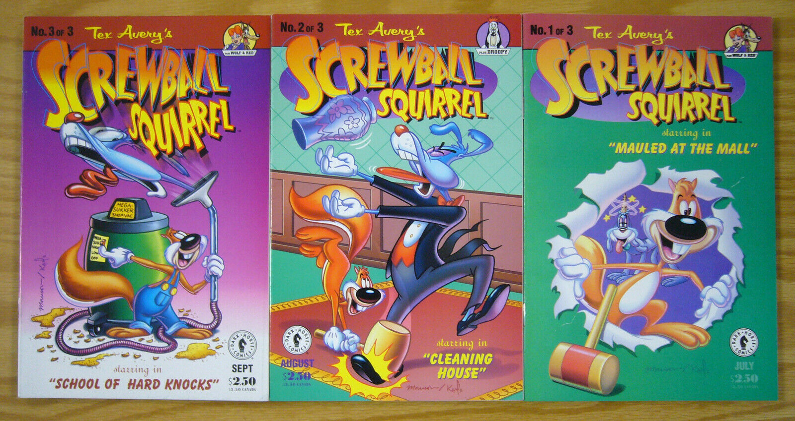 Tex Avery's Screwball Squirrel 13 VF/NM complete series bob