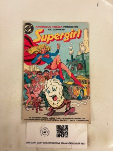 Supergirl Safety Belt Campaign #1 FN DC Comic Books Honda DOT 33 HH68