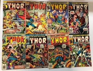 Bronze Age Thor Comic Lot From:# 204-297 avg 4.0 VG (1972-80)