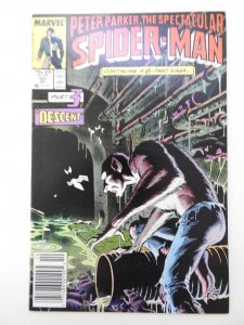 The Spectacular Spider-Man #131 (1987) Part 3 Descent! Sharp VF-NM Condition!