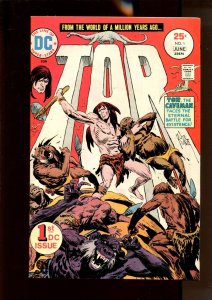 Tor #1 - Joe Kubert Cover Art! (8.0) 1975