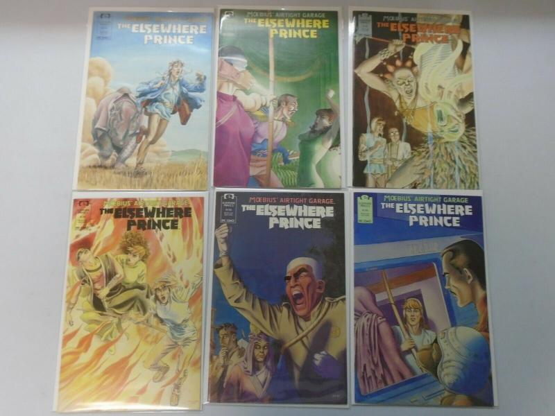 The Elsewhere Prince set #1-6 8.0 VF (1990)