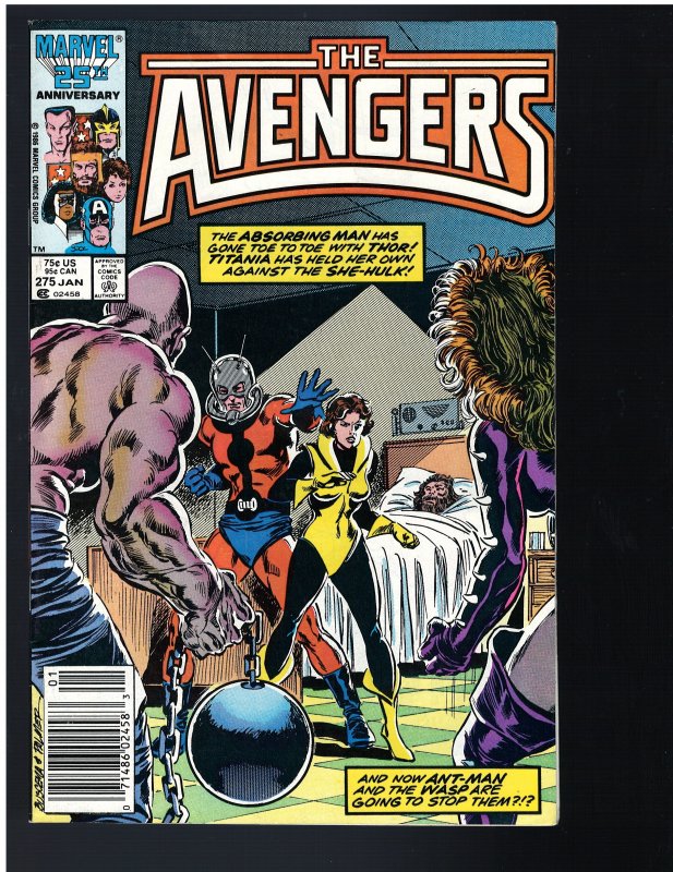 Avengers #275 (Marvel, 1987) VF-