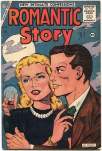 Romantic Story #31 1956- Charlton Romance- Engagement cover VG-