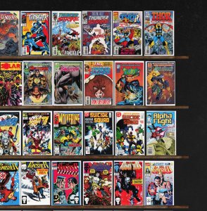 Huge Lot 150+ Comics with Silver Surfer, The Punisher, The Avengers & More!