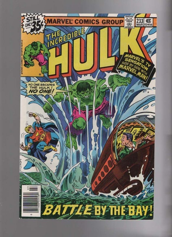 The Incredible Hulk #231,232,233,235,236, (1979)