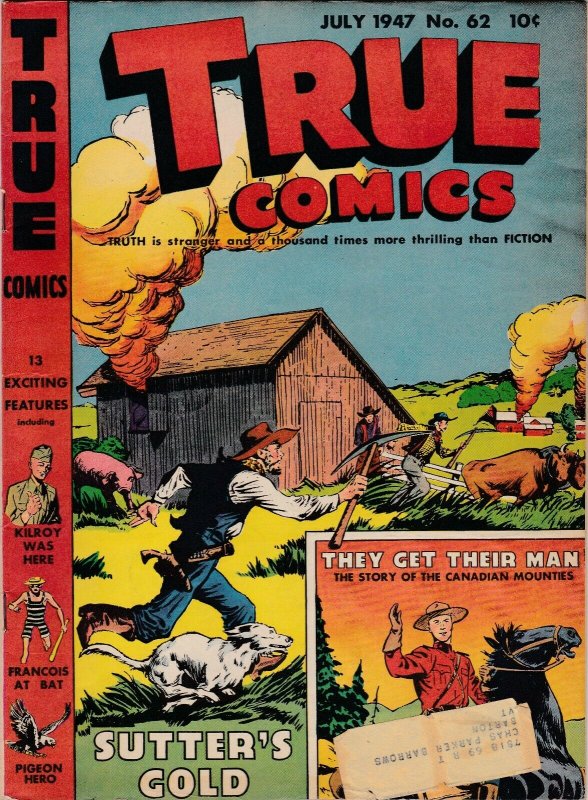 True Comics 62 VG-  (July 1947) 