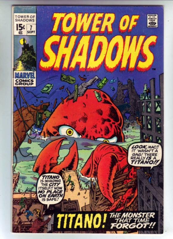 Tower of Shadows #7 (Sep-70) VF+ High-Grade 