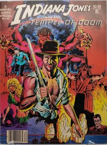 INDIANA JONES & TEMPLE OF DOOM-MARVEL SUPER SPECIAL #30 WHITE PAGES (1984) NM/MT