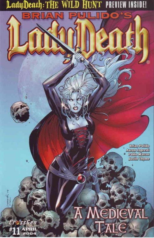 Lady Death: A Medieval Tale (Brian Pulido's ) #12 FN ; CrossGen