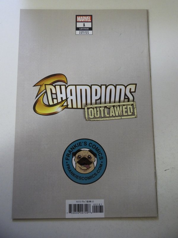 Champions #1 Momoko Cover C (2020) VF+ Condition