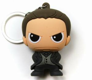 Batman v Superman BVS Bruce Wayne Laser Cut Key Ring / Keychain - New!