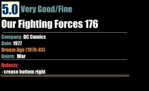 Our Fighting Forces 176 (1977) VG/FN Bronze Age DC War Comics
