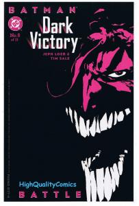 BATMAN DARK VICTORY 8 Insert, promo, NM, Joker, 1999, more promos in store