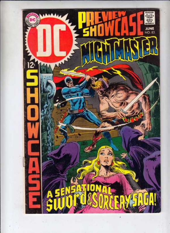 Showcase #83 (Jun-69) VF High-Grade Nightmaster