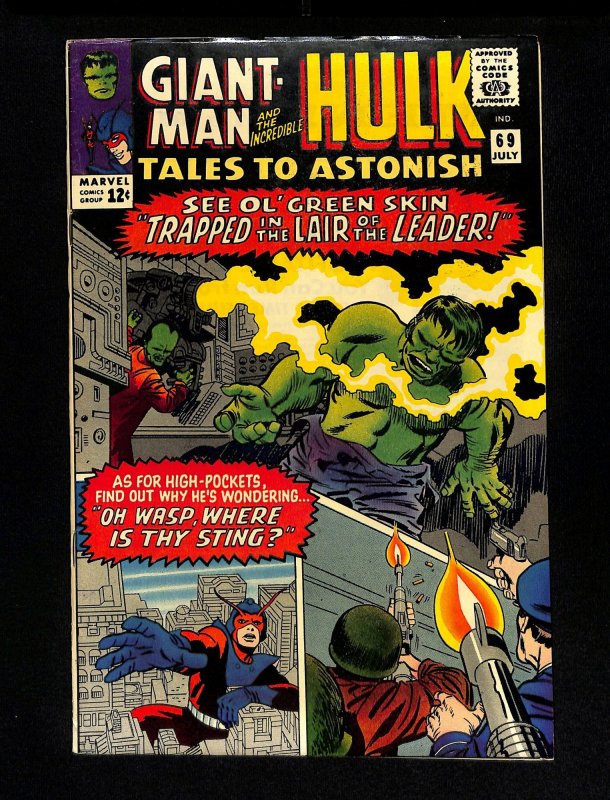 Tales To Astonish #69 Hulk Giant Man The Leader!