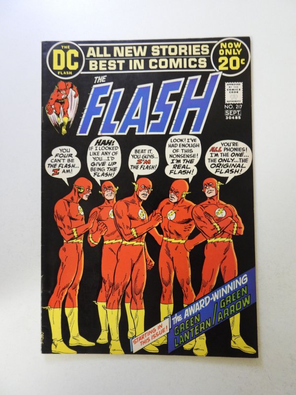 The Flash #217 (1972) VF- condition