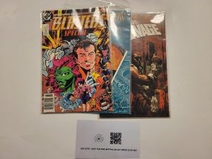 3 DC Comic #1 Blasters Special + #1 Doc Savage + #1 Green Arrow 80 TJ3