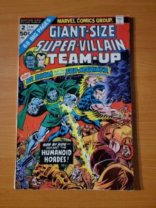 Giant-Size Super-Villain Team-Up #2 ~ FINE FN ~ 1975 Marvel Comics