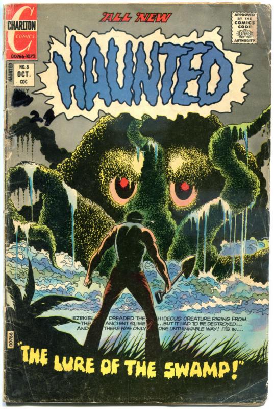 HAUNTED #8, VG, Swamp Monster, Horror, 1971 1972, more Charlton in store