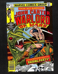 John Carter Warlord of Mars #4 (1977)