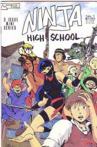 Ninja High School #1 (Jan-86) NM- High-Grade Jeremy Feeple