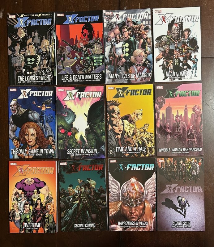 X-Factor TPB Lot 3rd Series By Peter David Complete Set Vol 1-21