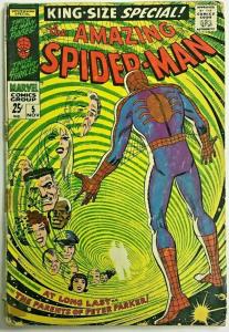 AMAZING SPIDER-MAN ANNUAL#5 GD 1968 MARVEL SILVER AGE COMICS