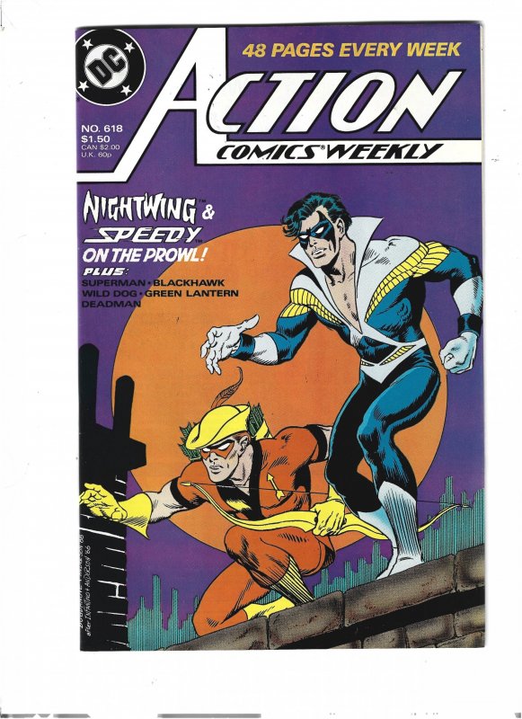 Action Comics Weekly #616 through 624 (1988) rsb2