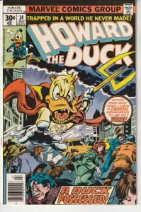 Howard the Duck #14 (1977)  Son of Satan appearance