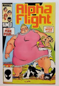 Alpha Flight #22 (May 1985, Marvel) VF+