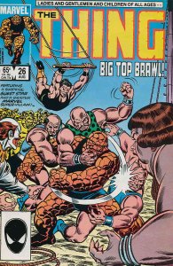 Thing, The #26 VF ; Marvel | Fantastic Four Spin-Off