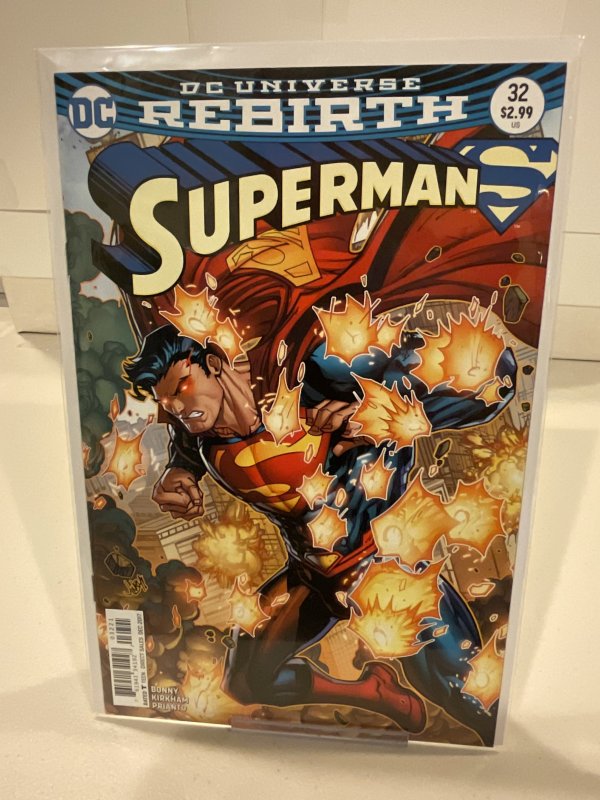 Superman #32  2017  9.0 (our highest grade)