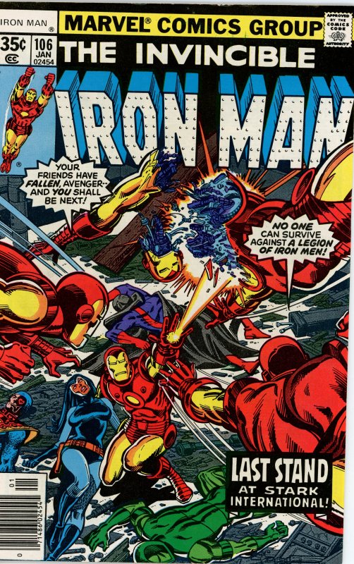Iron Man Lot see below for issue numbers