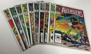 The Avengers 281 282 283 284 285 286 287 288 289 290 Nm- Near Mint- Marvel