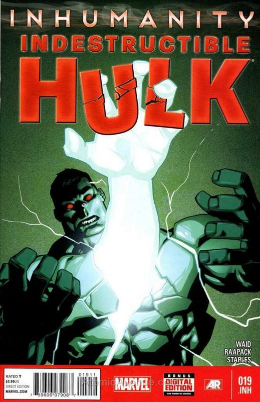 Indestructible Hulk #19 VF; Marvel | save on shipping - details inside