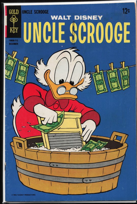 Uncle Scrooge #72 (1967)
