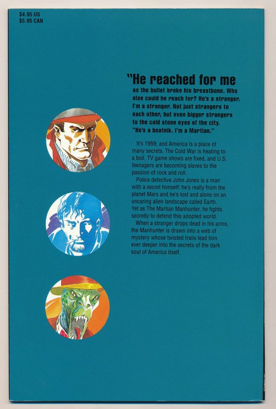 Martian Manhunter American Secrets (1992) #1 VF