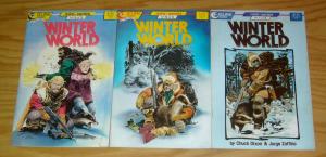 Winter World #1-3 VF/NM complete series CHUCK DIXON ice age - global cooling 2 